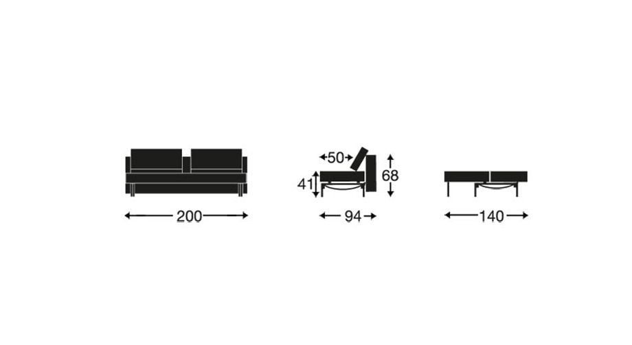 Schlafsofa Ellwood