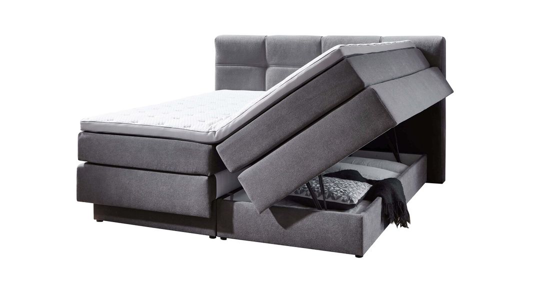 Bettkasten-Boxspringbett Bardin