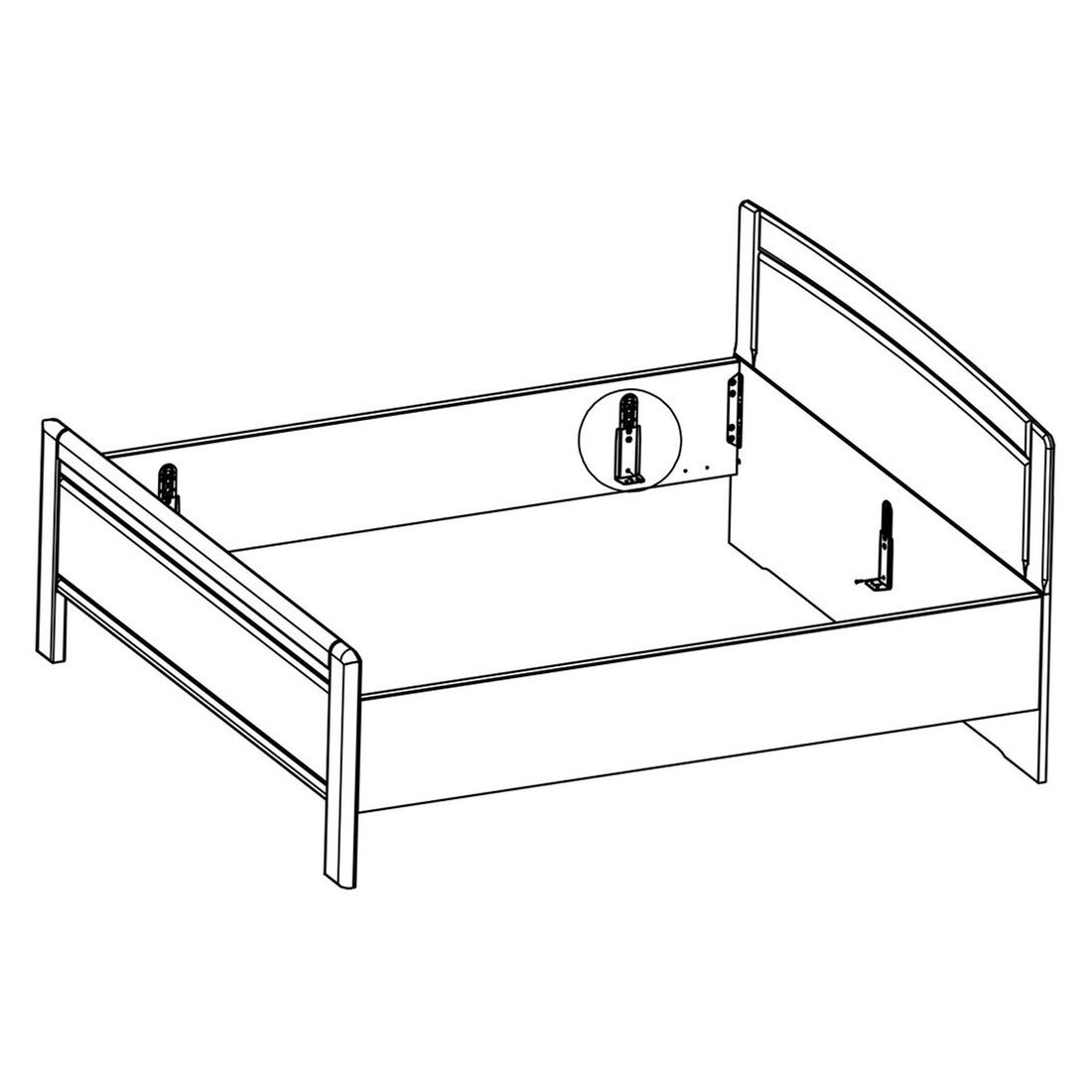 INTERLIVING Adapter-Set zur Erhöhung der Einlegetiefe