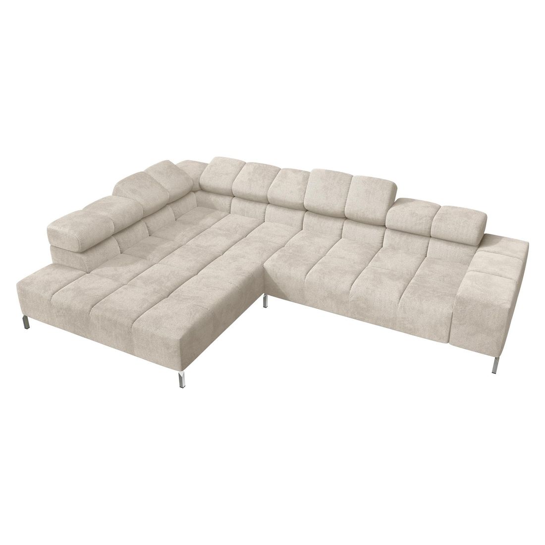 HOMELIV. Ecksofa Cambridge 321x216x85cm Feincord