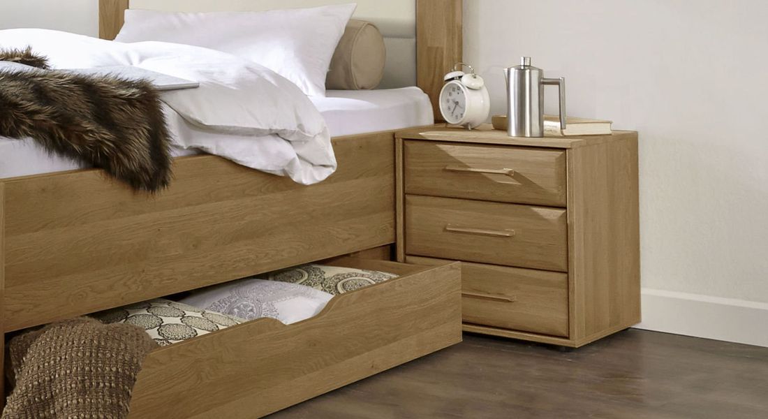 Nachttisch Raida Eiche teilmassiv H 53cm