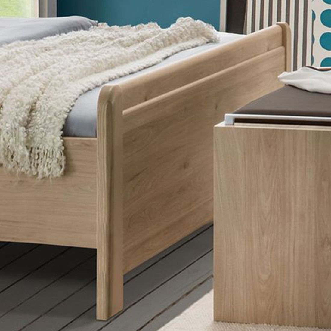 Doppelbett Telford Komfort Eiche Dekor