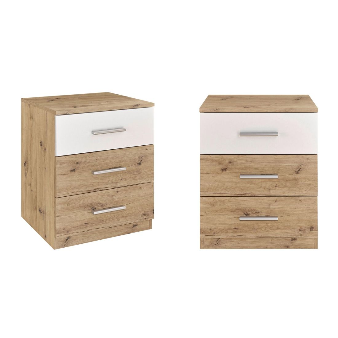 Nachttisch Duana Eiche Dekor H 56cm