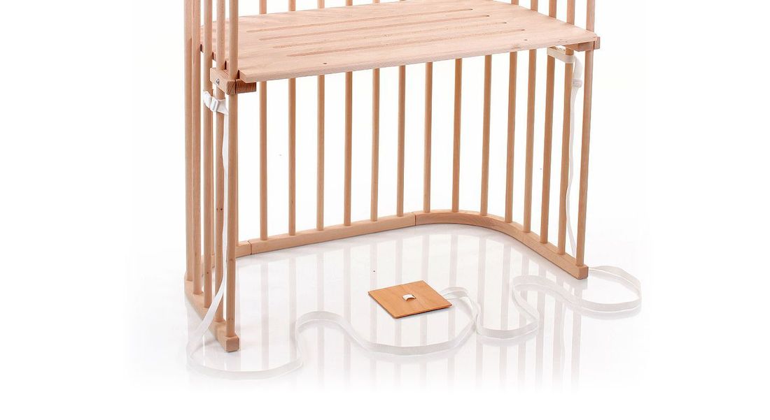 babybay Beistellbett Boxspring Buche Massivholz