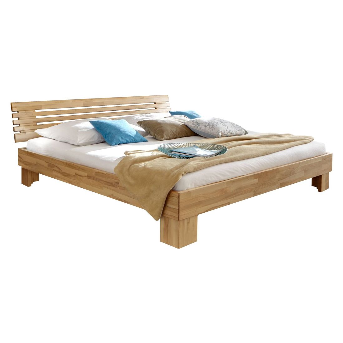 Bett Wood Romance Buche Massivholz