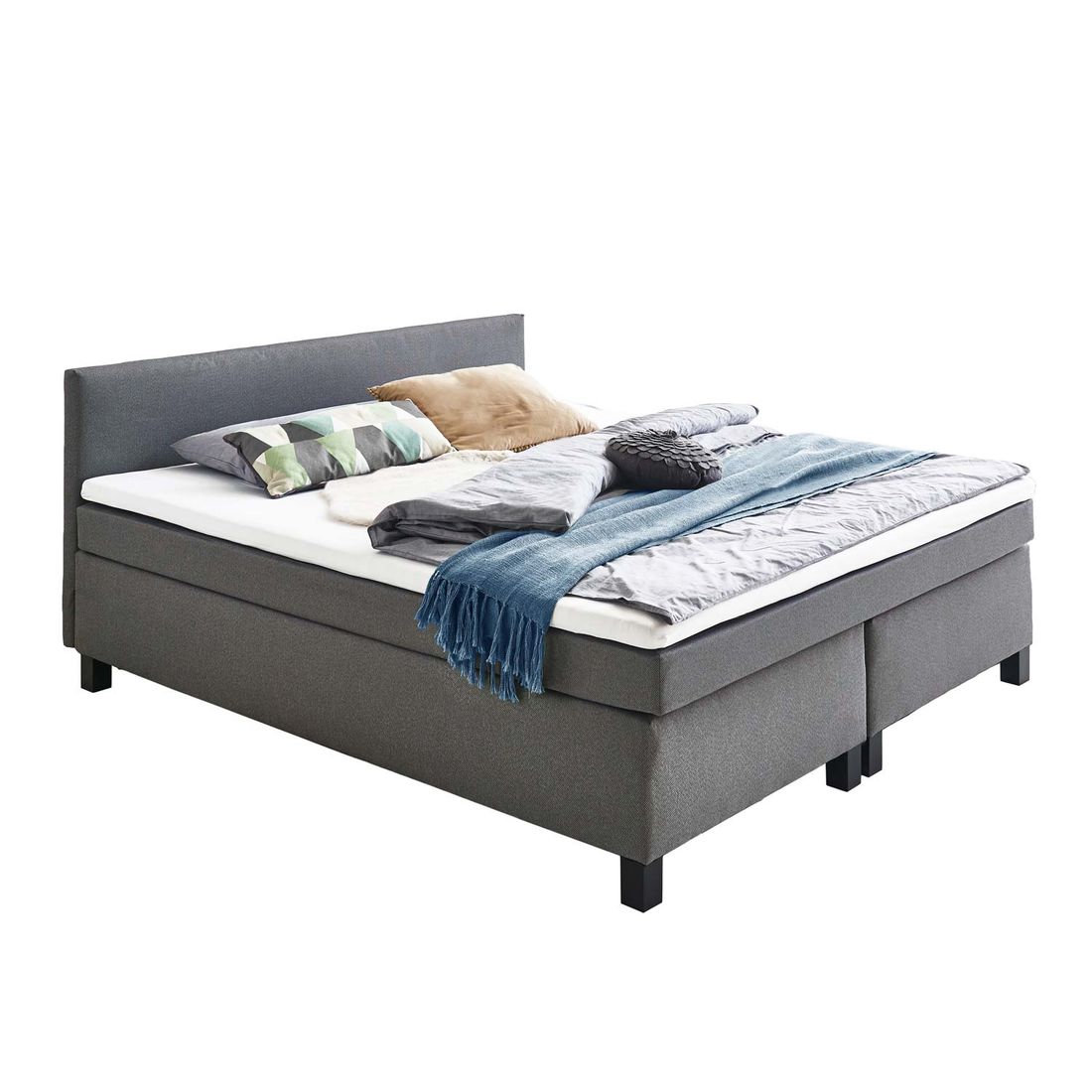 Boxspringbett Lucan Webstoff