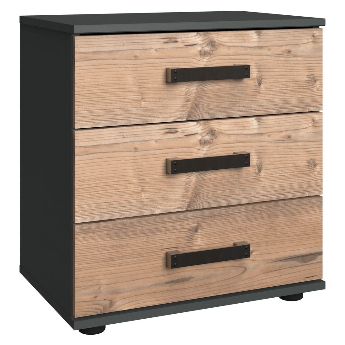 Nachttisch Viano Eiche Dekor H 58cm