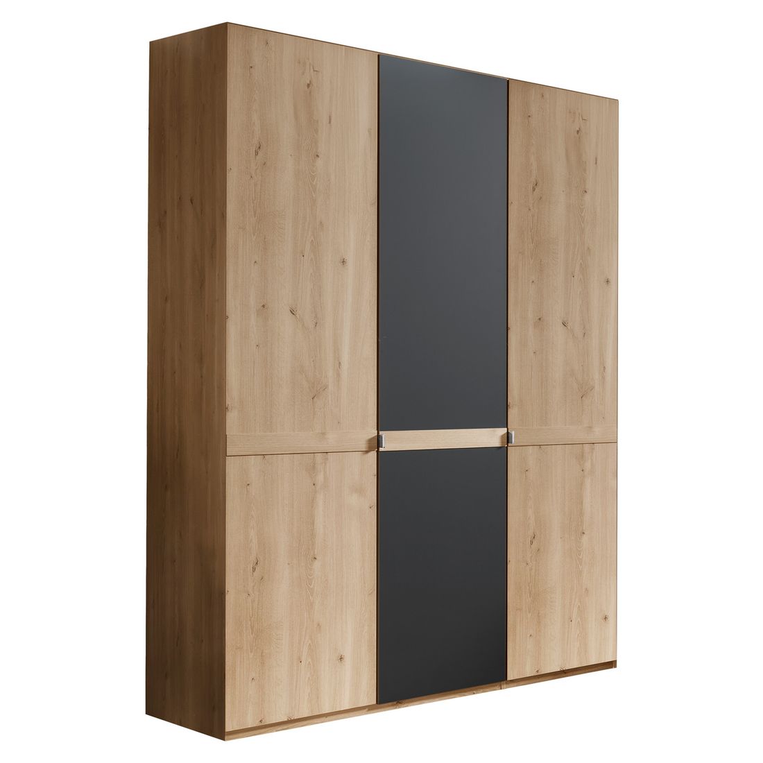 Drehtüren-Kleiderschrank Marizo Eiche Dekor H 216cm
