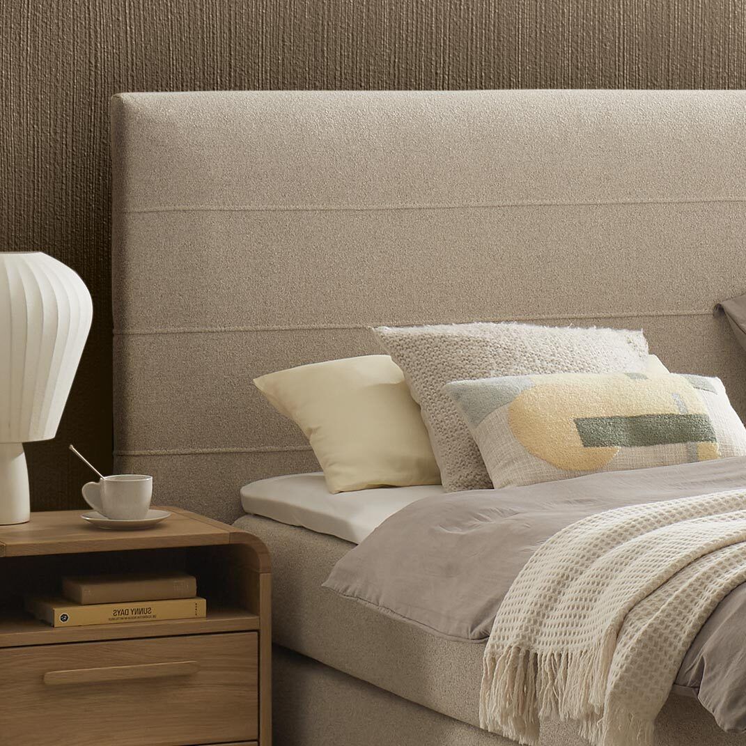 Boxspringbett Trosa Strukturstoff