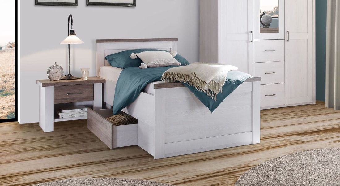 Schubkasten-Einzelbett Jordi