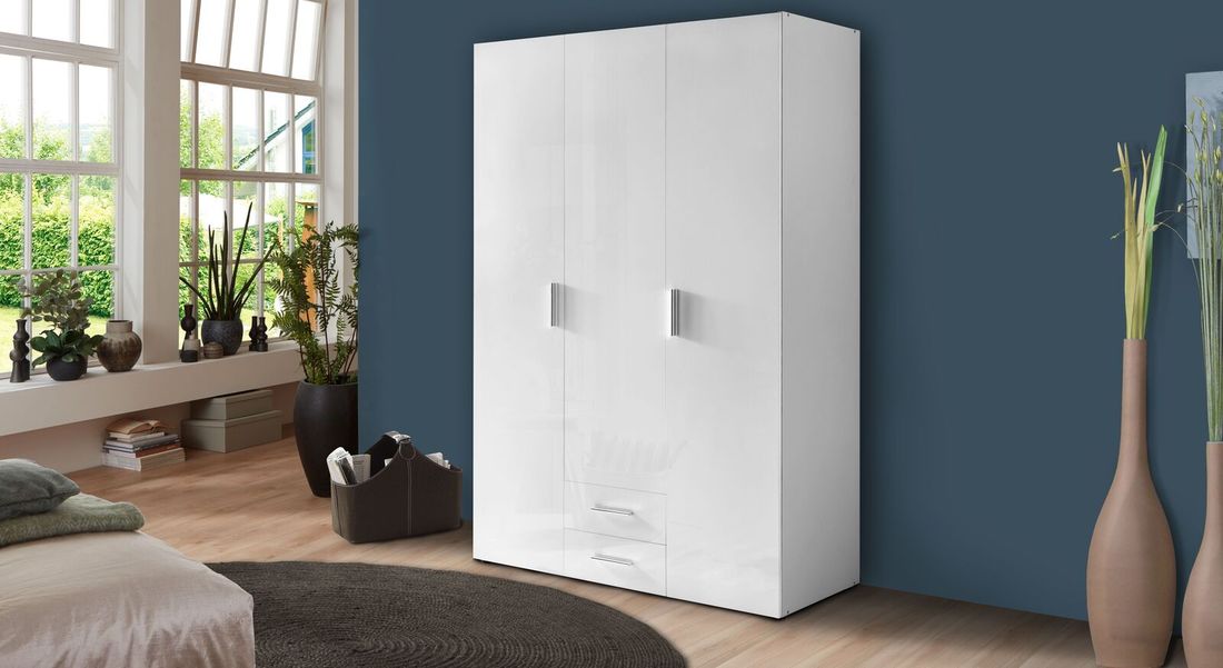 Drehtüren-Kleiderschrank Denise