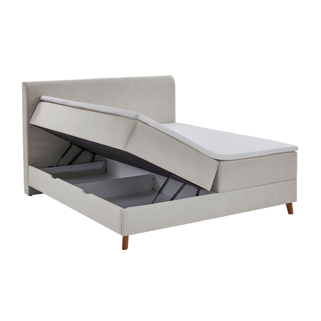 Bettkasten-Boxspringbett Ronnes