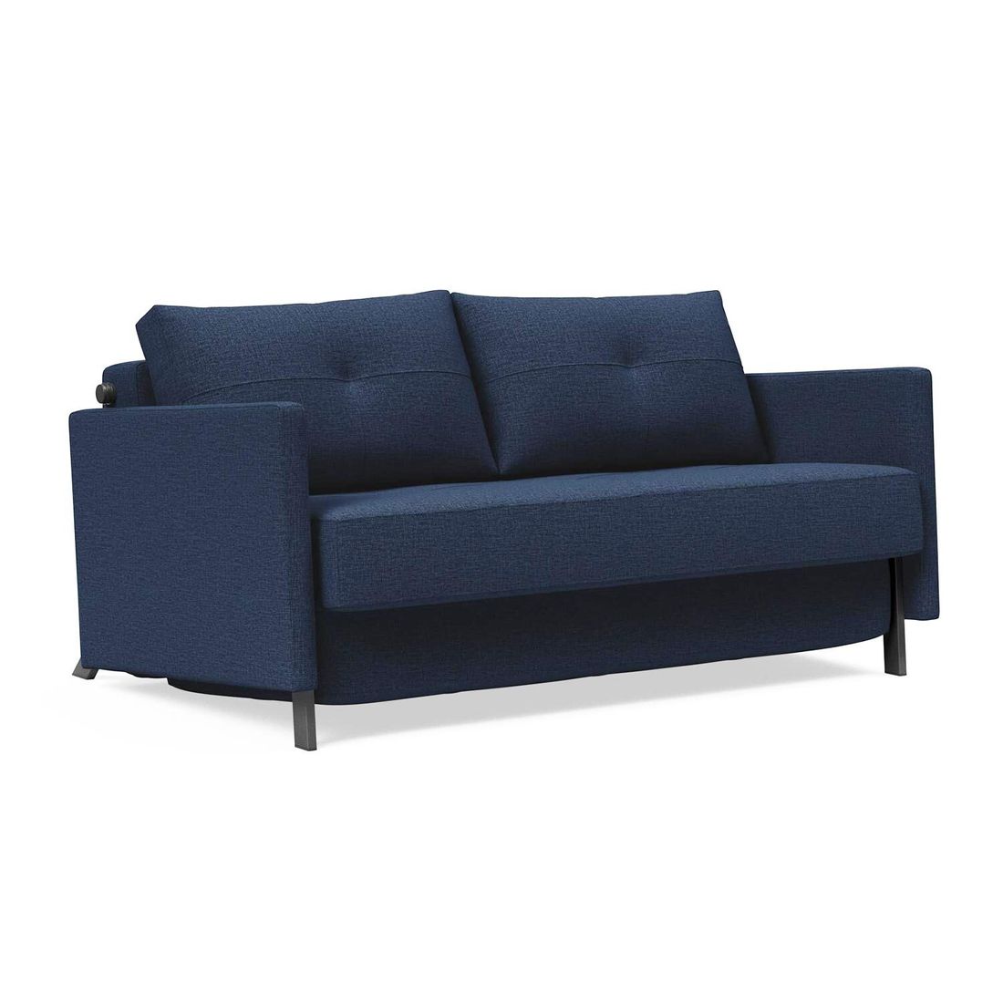 Schlafsofa Kuda Webstoff mit Stauraum
