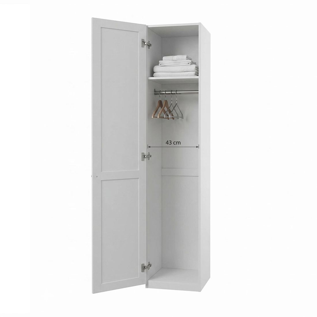 Drehtüren-Kleiderschrank Alvito