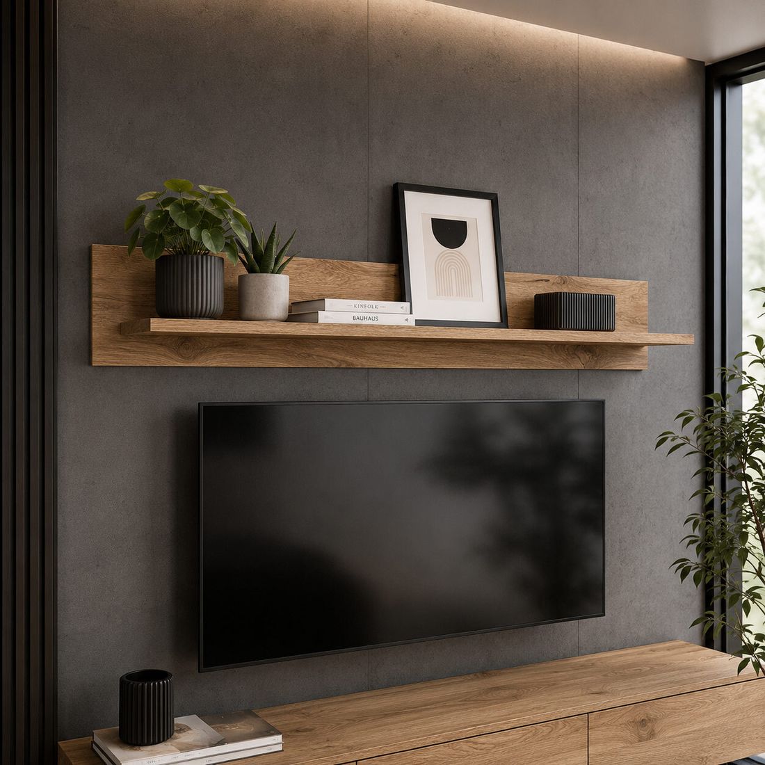 Xonox Parma Wandboard 135x24x20cm