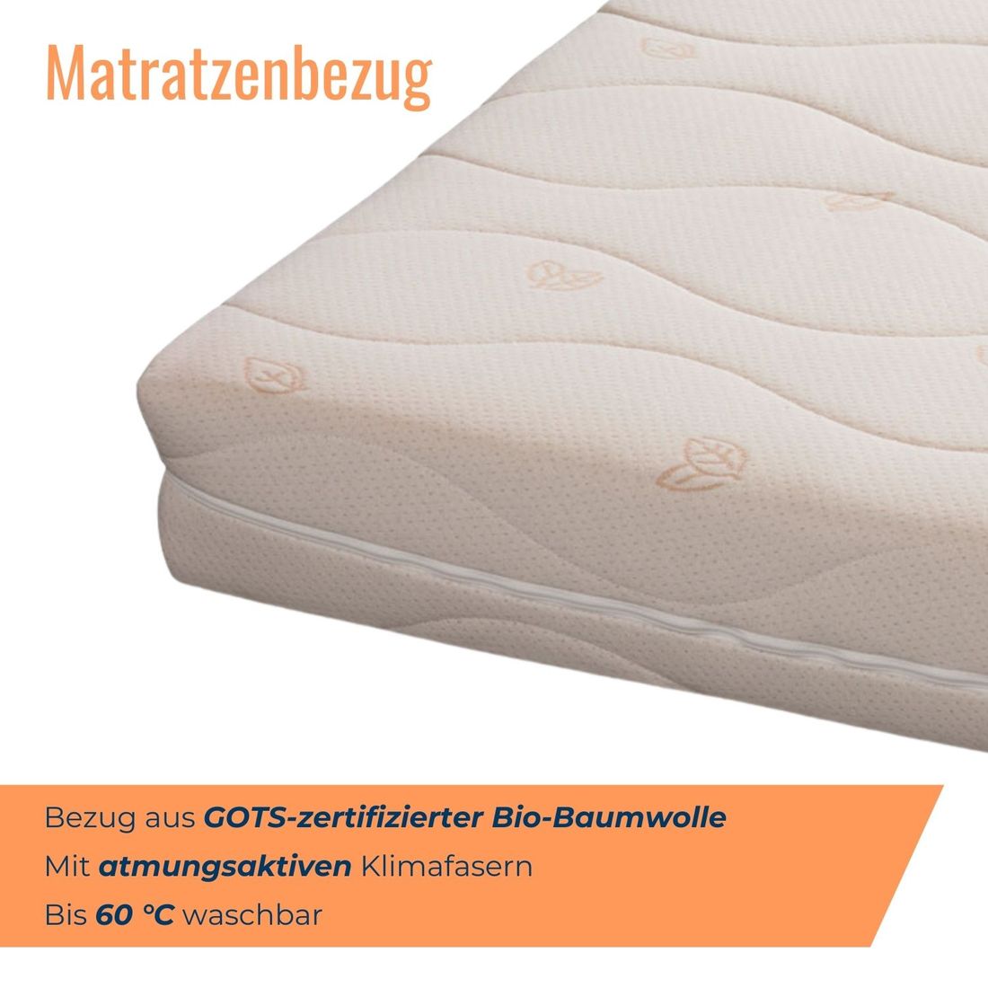 Naturlatex-Matratze orthowell bio