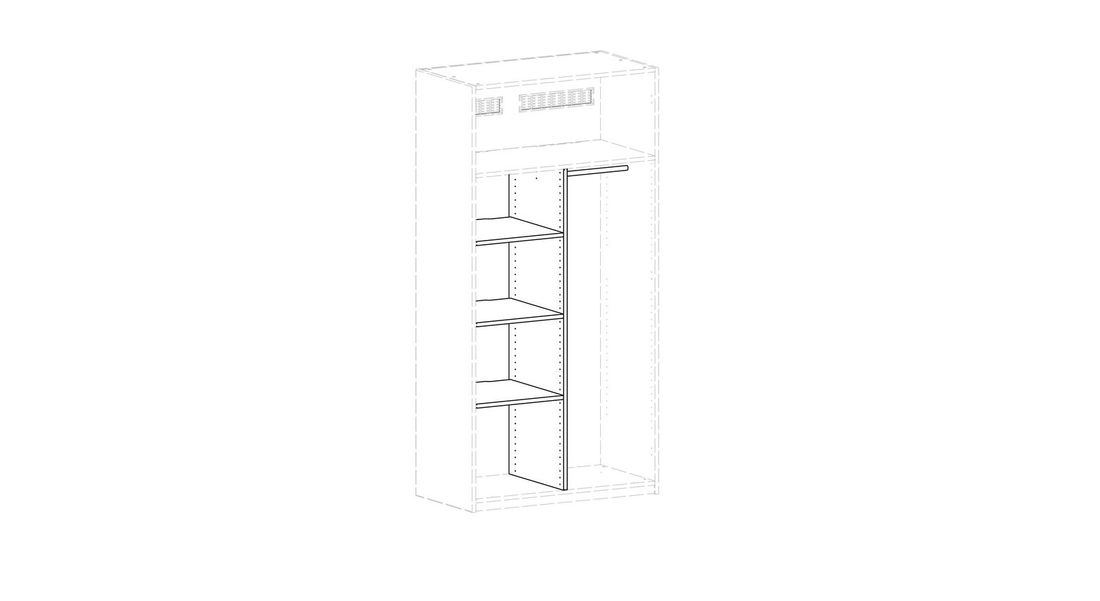 LIFETIME Kleiderschrank-Innenausstattung
