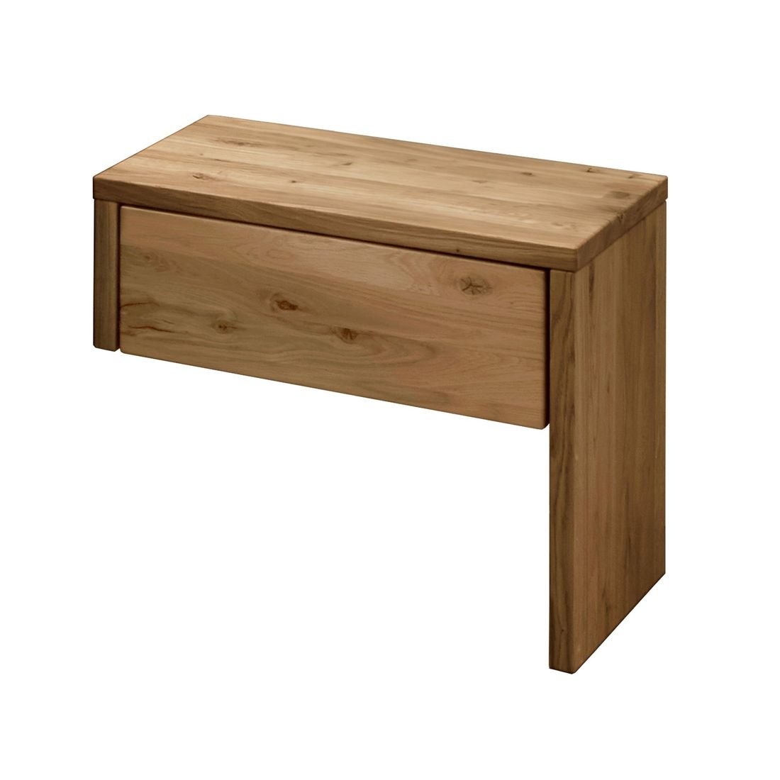 Nachttisch Adrien Wildeiche Massivholz H 45cm