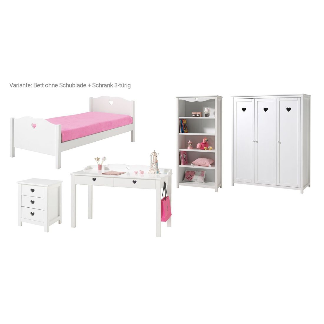 Jugendzimmer Asami 5-tlg.