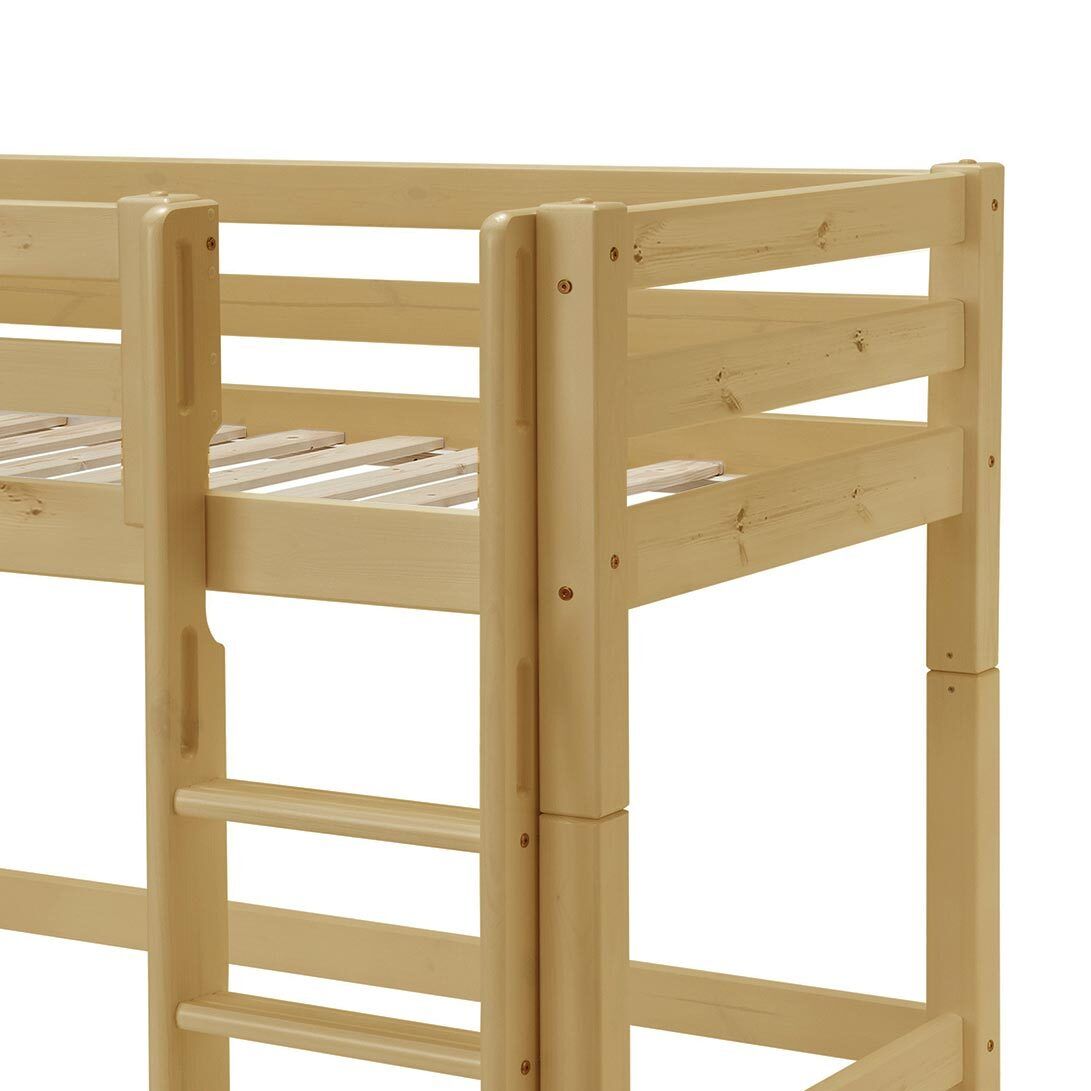 Maxi-Hochbett Kids Paradise Kiefer Massivholz mit Lattenrost