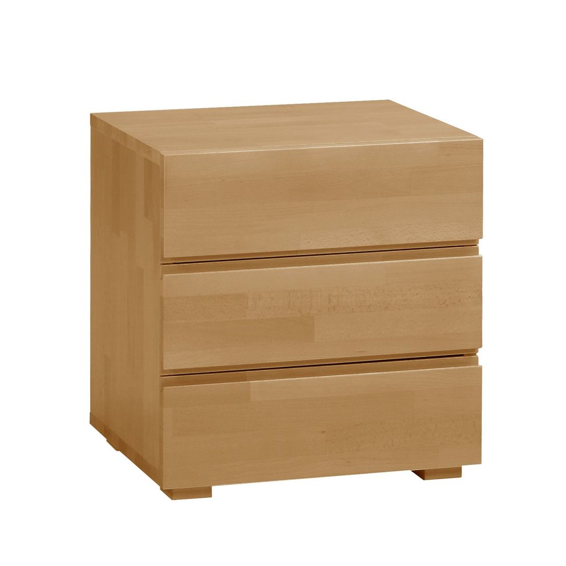 Nachttisch Navarra Buche Massivholz H 51cm