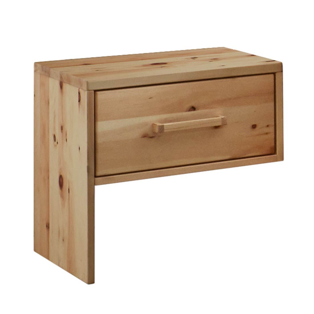 Nachttisch Marmolata Zirbe Massivholz H 48cm