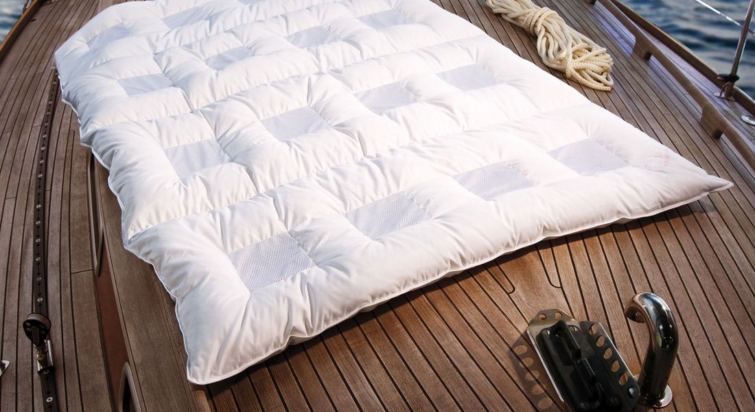Daunen-Bettdecke clima balance premium medium