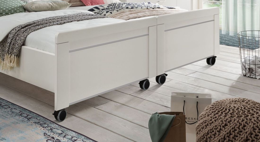 Senioren-Doppelbett Calimera Komfort mit Rollen