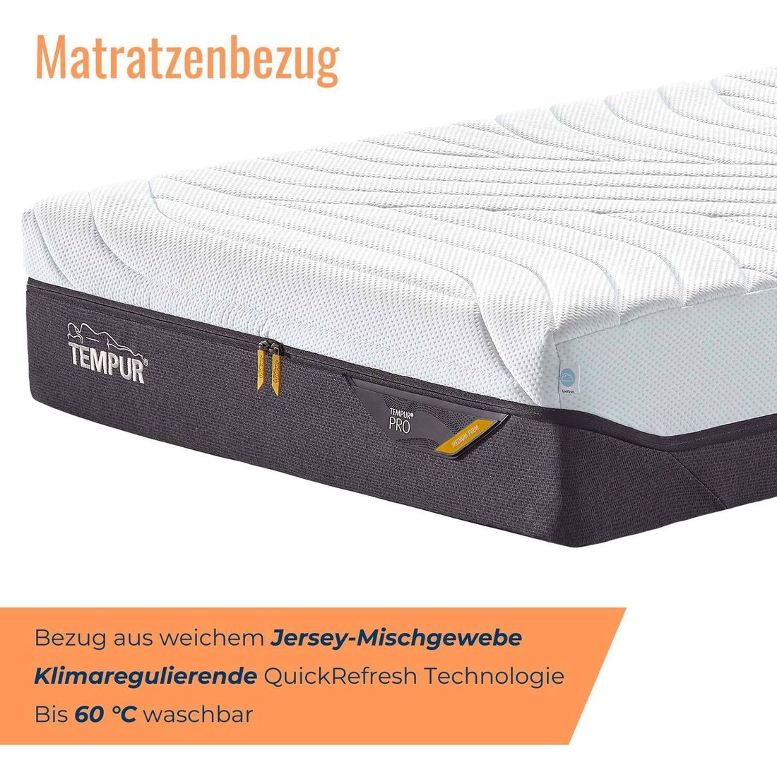 TEMPUR PRO CoolQuilt Matratze Medium Firm