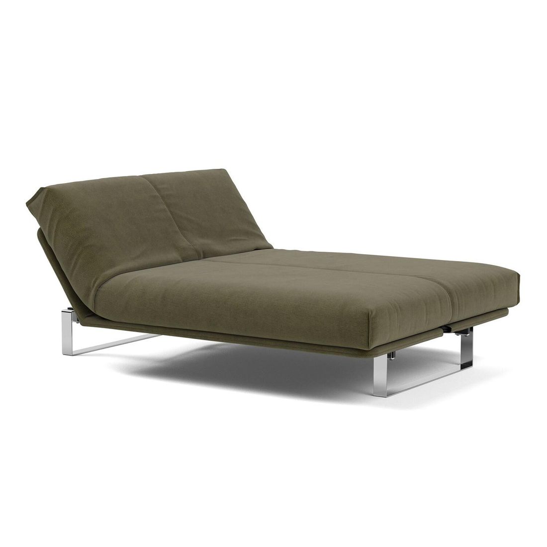Schlafsofa Koshai Cord mit Lattenrost und Aufbewahrungstuch