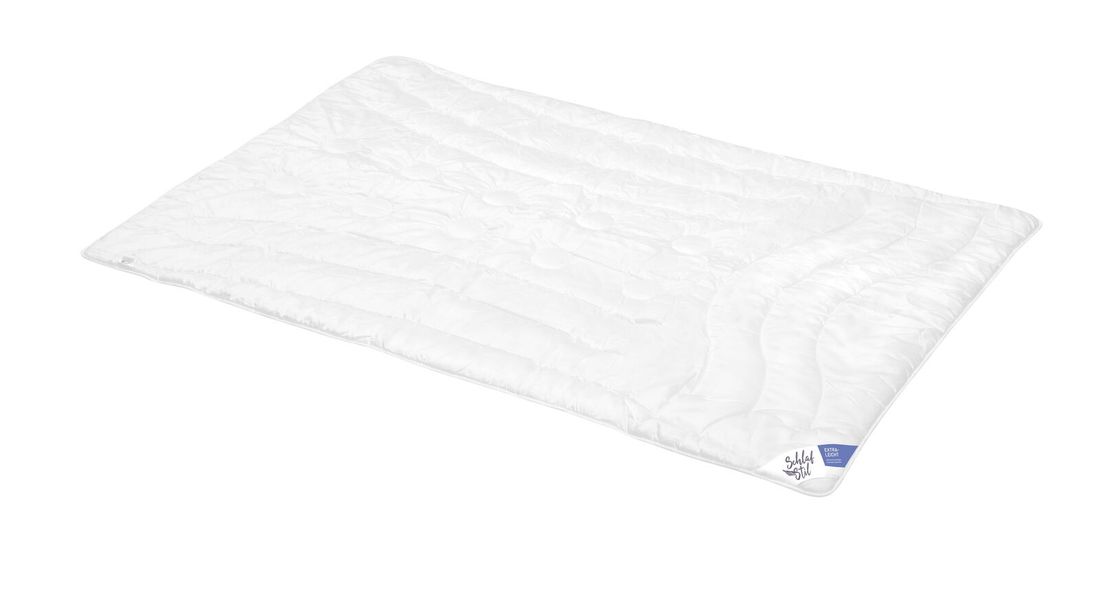 SCHLAFSTIL Cashmere-Flaum-Bettdecke N700 extra leicht