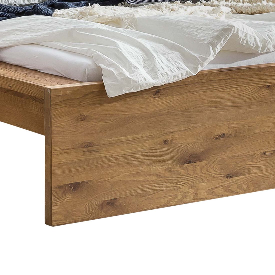 Bett Duranta Wildeiche Massivholz