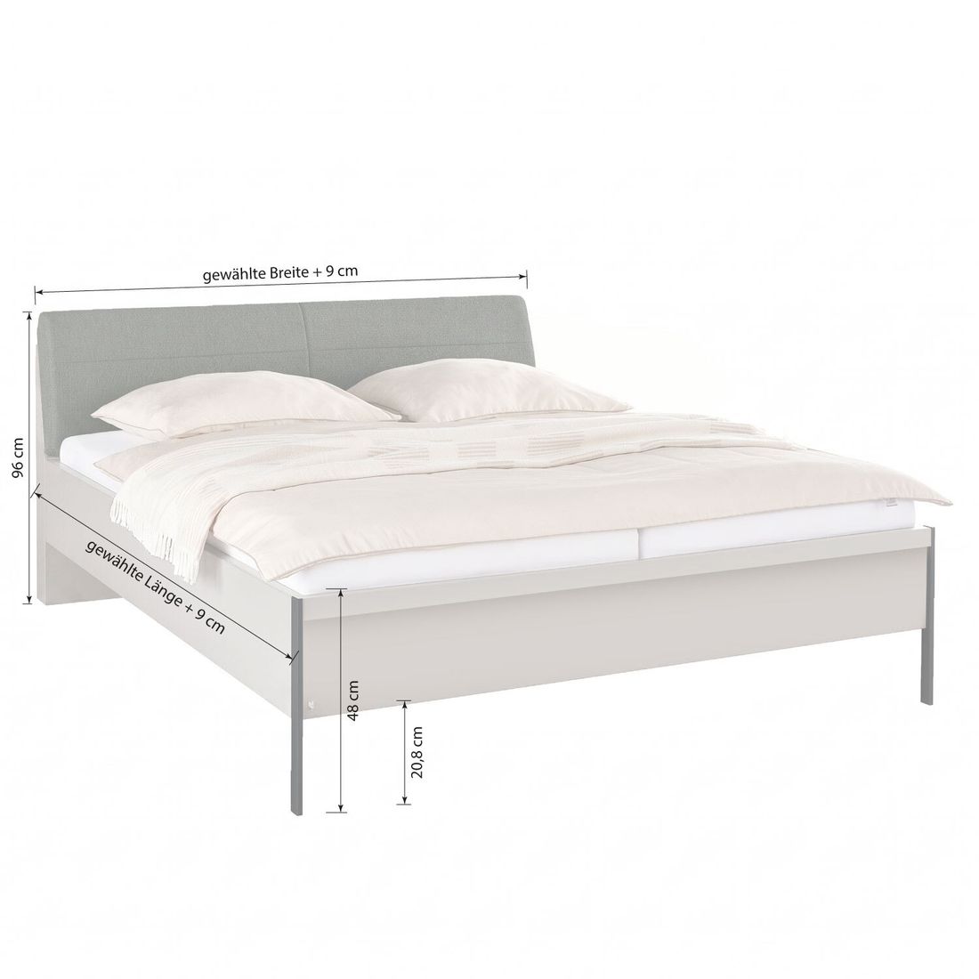 Musterring Bett San Antonio Komfort Champagner