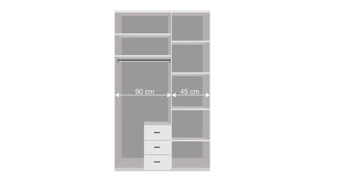 Funktions-Kleiderschrank Jordi