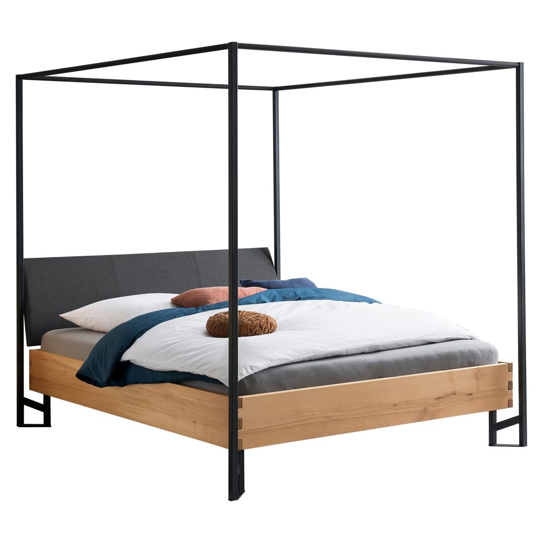 Himmelbett Joris Wildbuche Massivholz