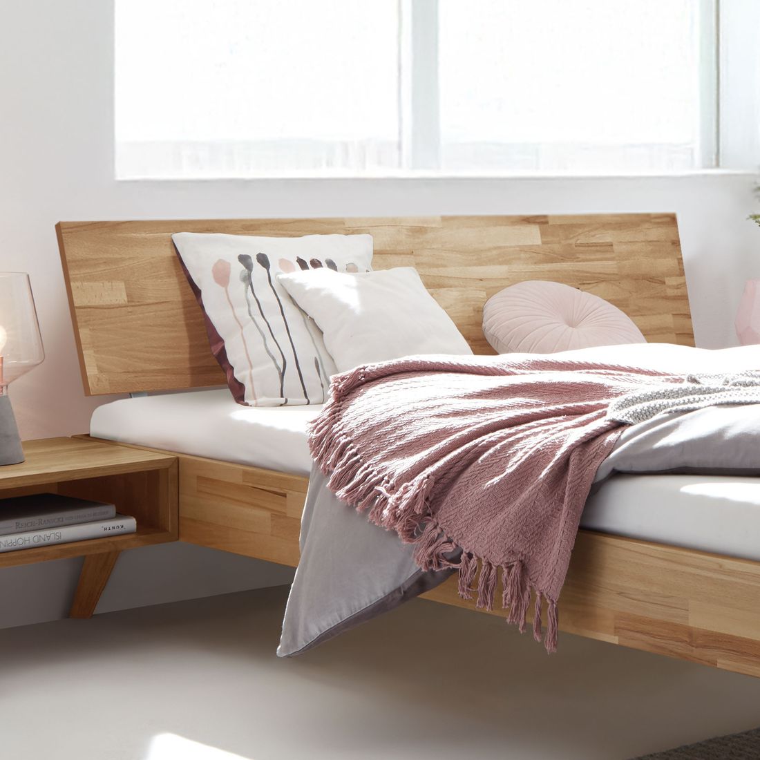 Bett Malinga Kernbuche Massivholz