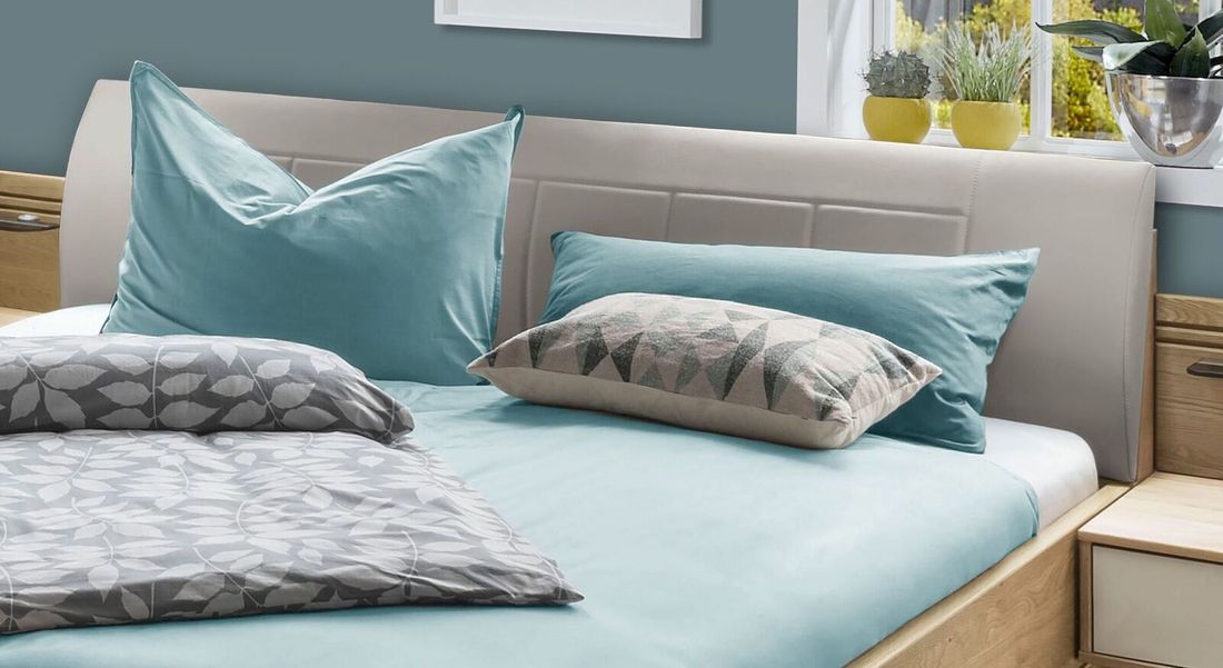 Doppelbett Ayla Komfort Eiche Dekor