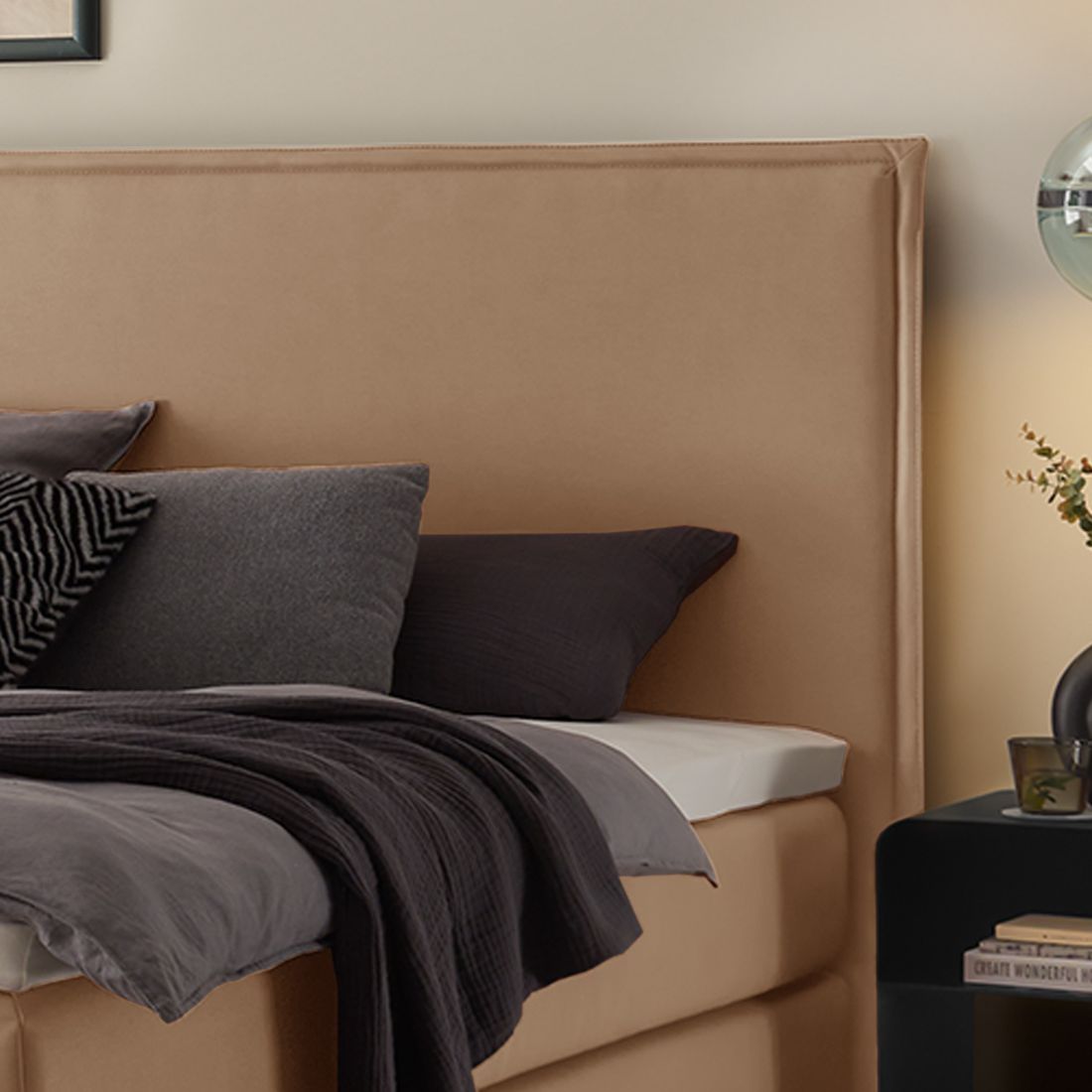 Boxspringbett Batley Kunstleder