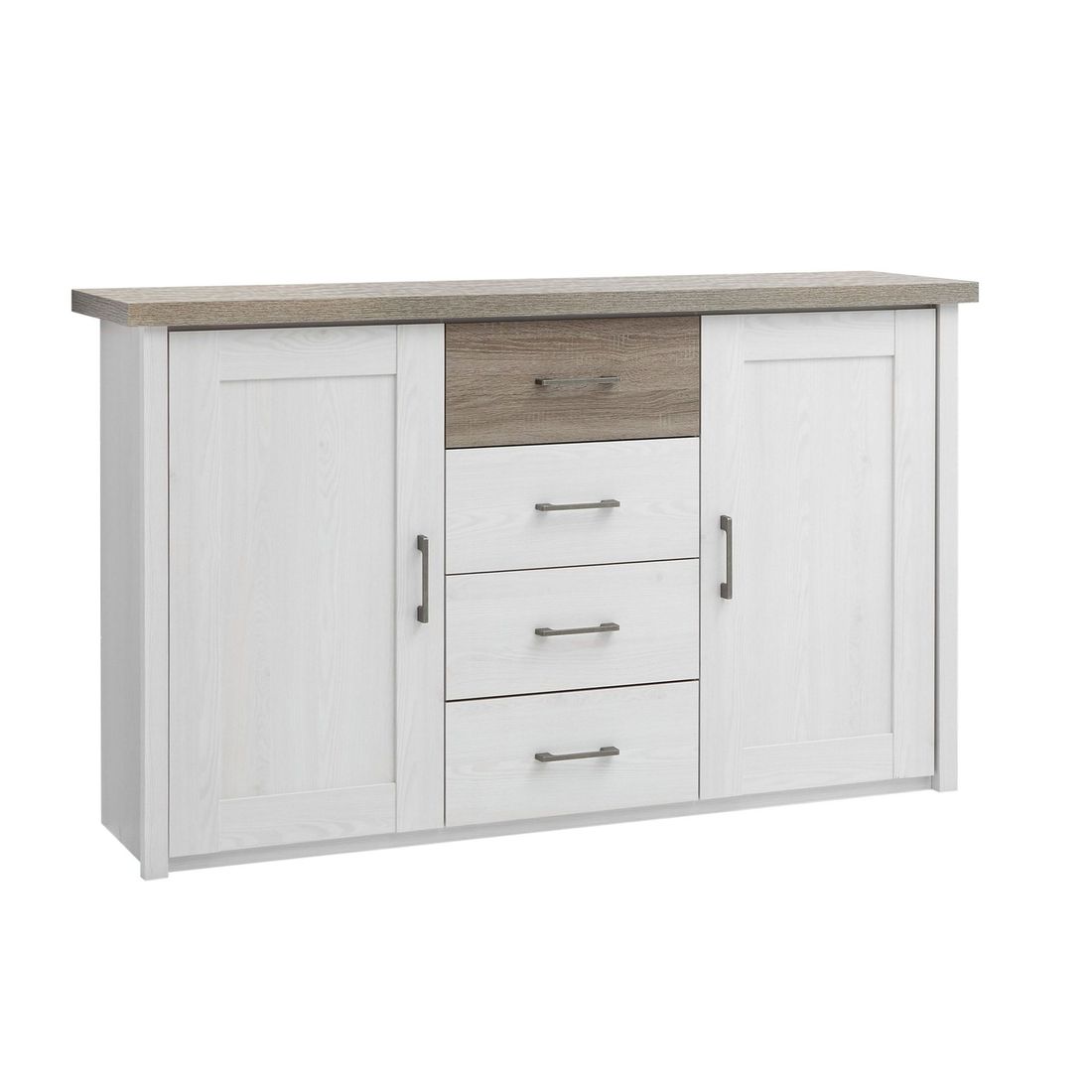Sideboard Jordi Pinie Dekor mit Schubladen