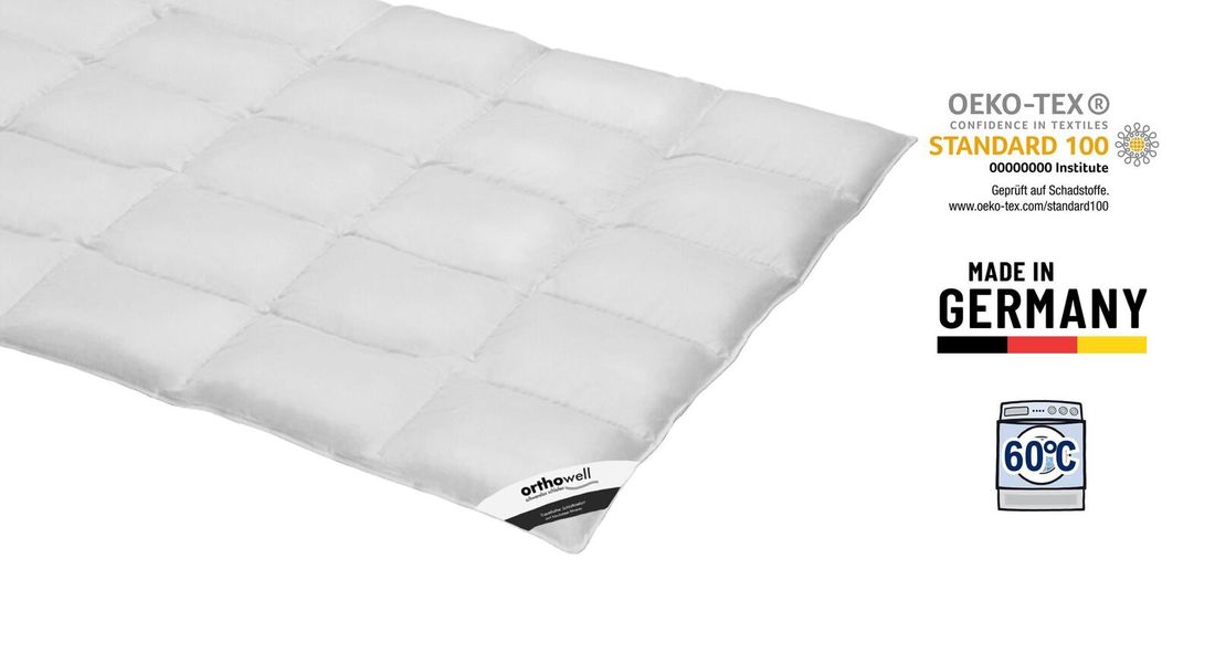 Daunen-Bettdecke orthowell Premium normal