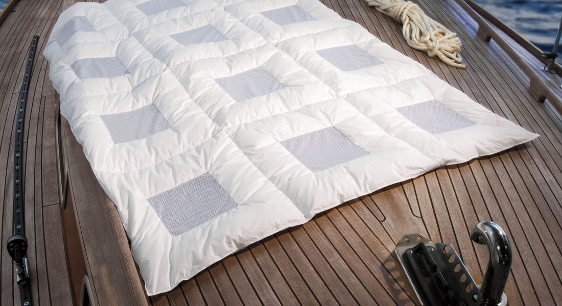 Daunen-Bettdecke clima balance premium light