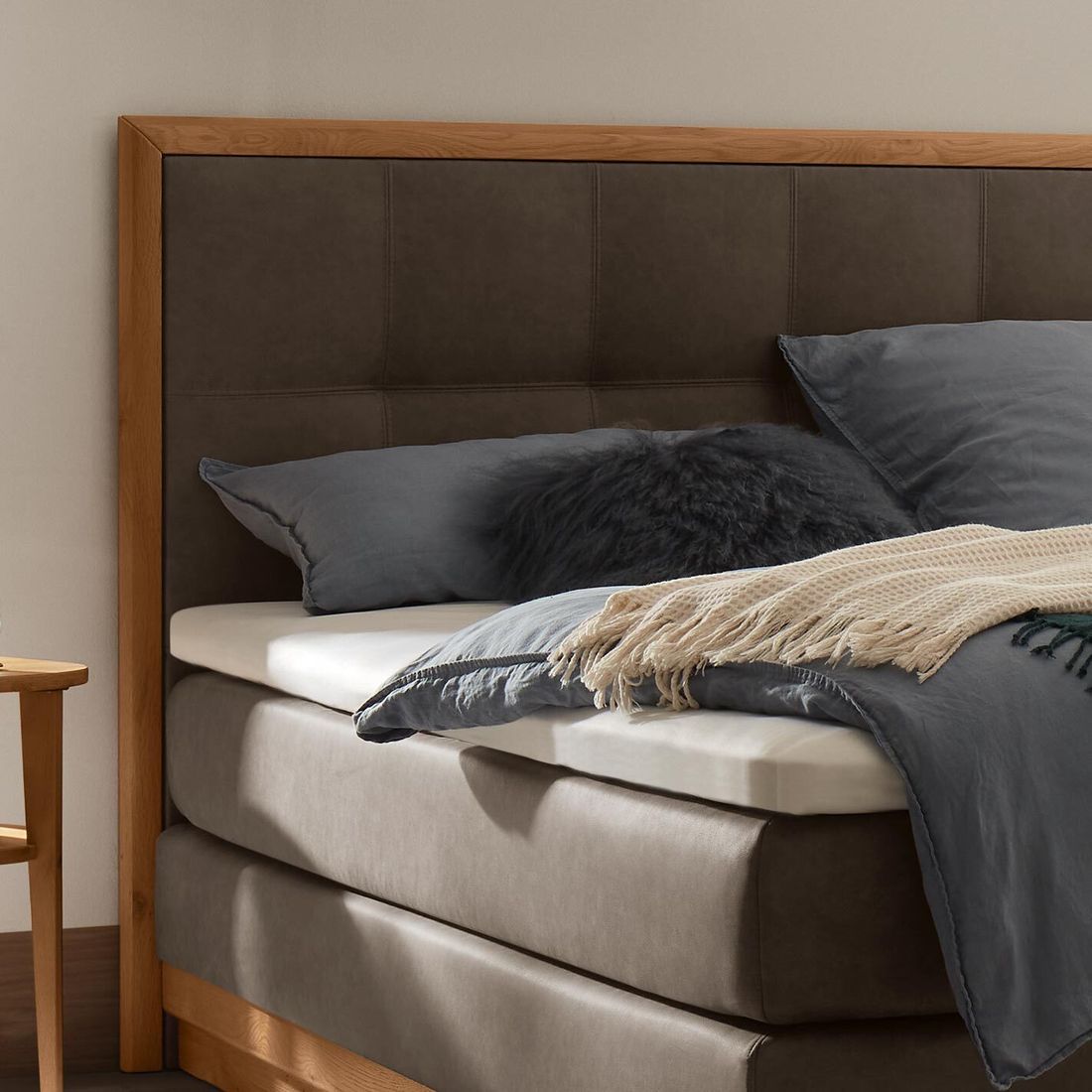 Boxspringbett Sundby Kunstleder
