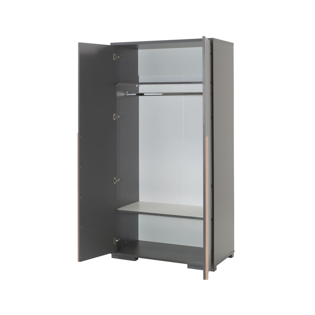 Drehtüren-Kleiderschrank Arvika
