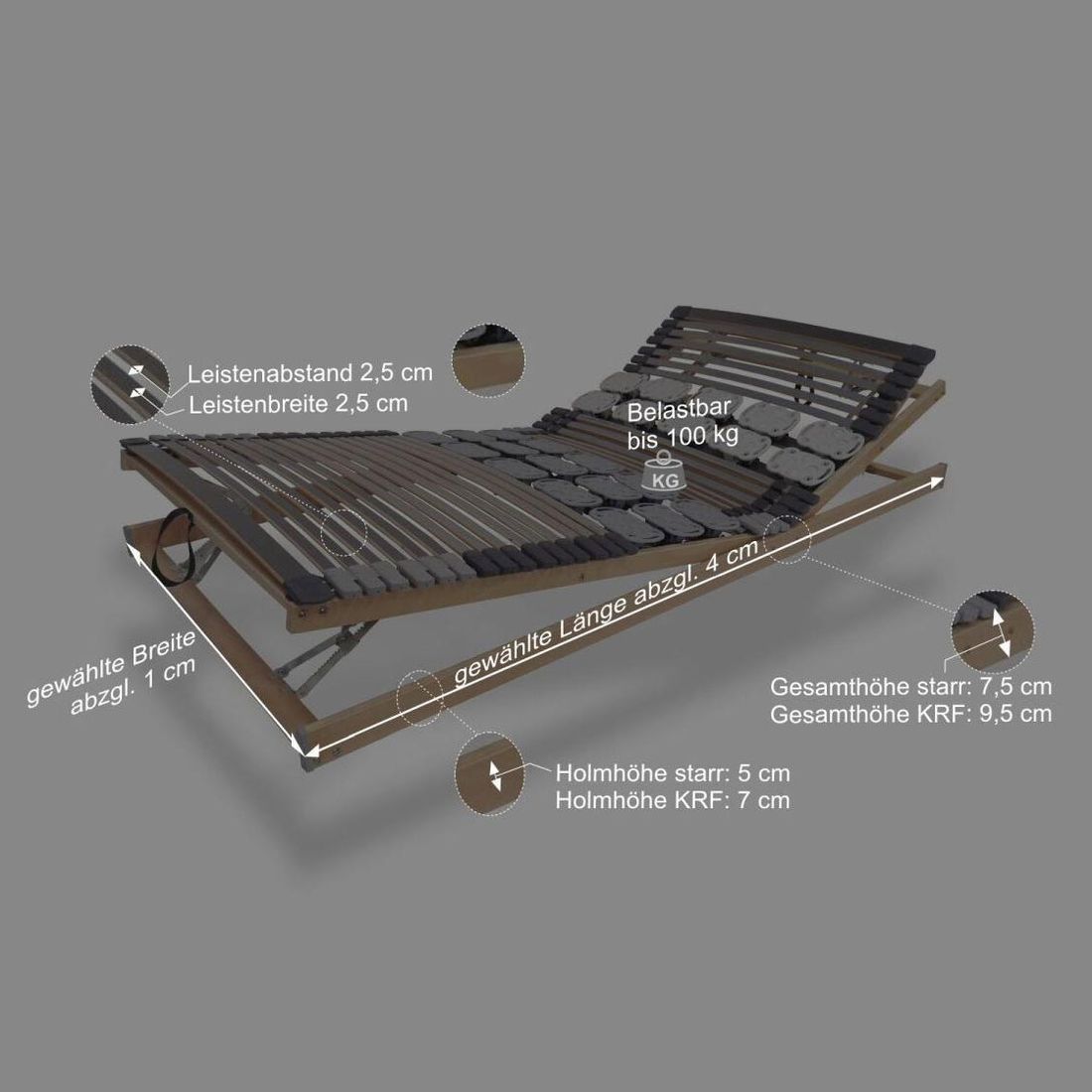 orthowell Tellerlattenrost kombiflex