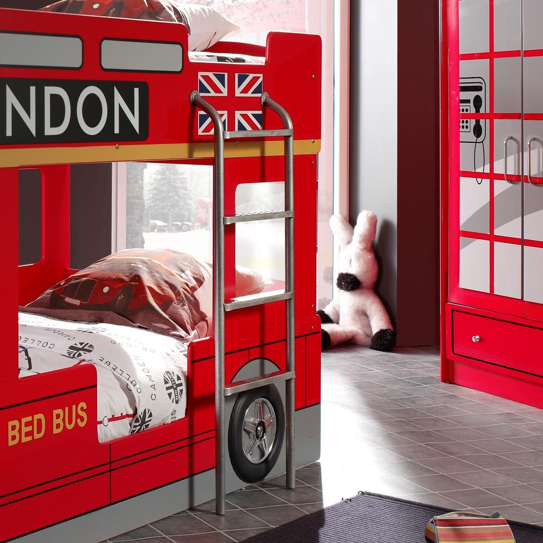 Etagenbett Paddington mit Lattenrost 90x200cm