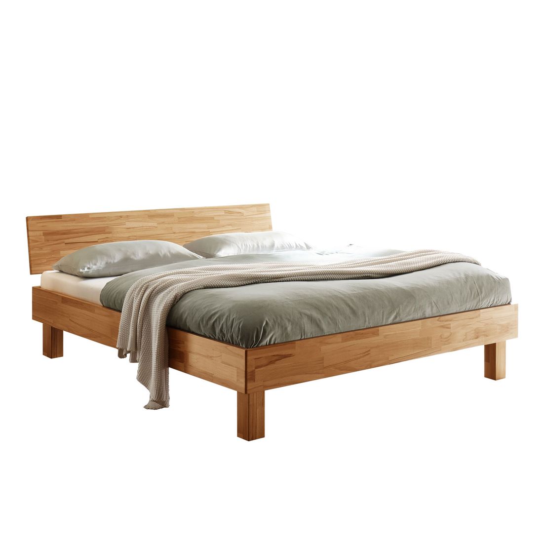 Bett Varion Kernbuche Massivholz
