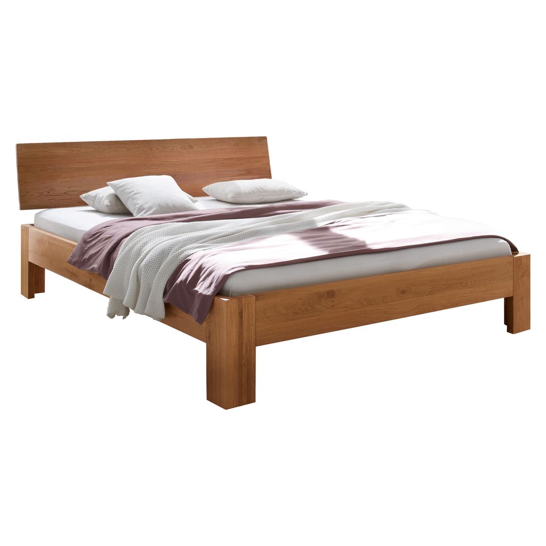 Bett Bayamo Eiche Massivholz