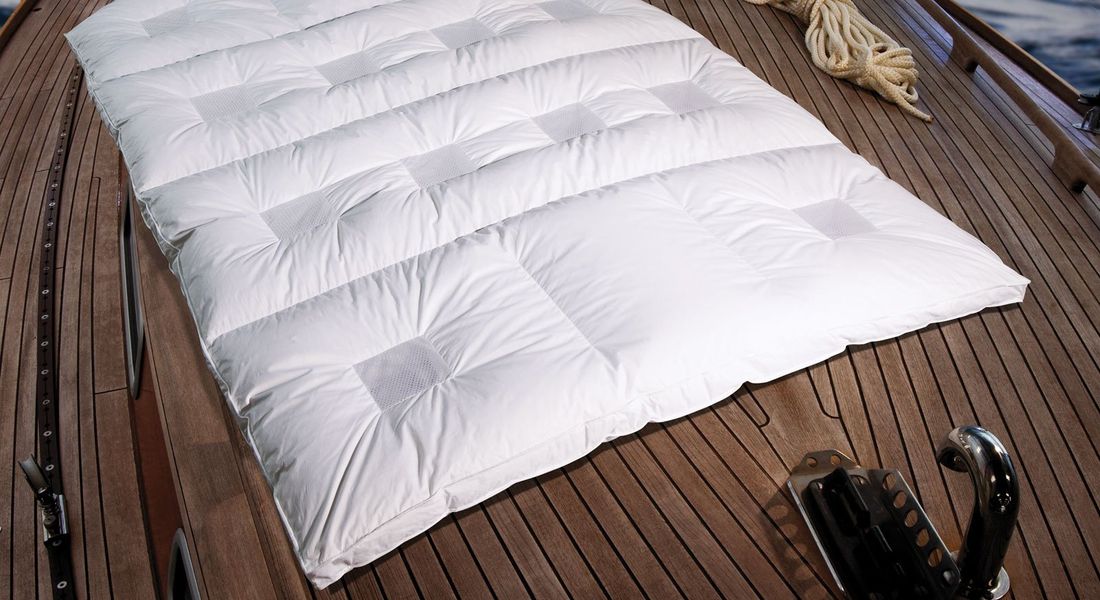 Daunen-Bettdecke clima balance premium warm