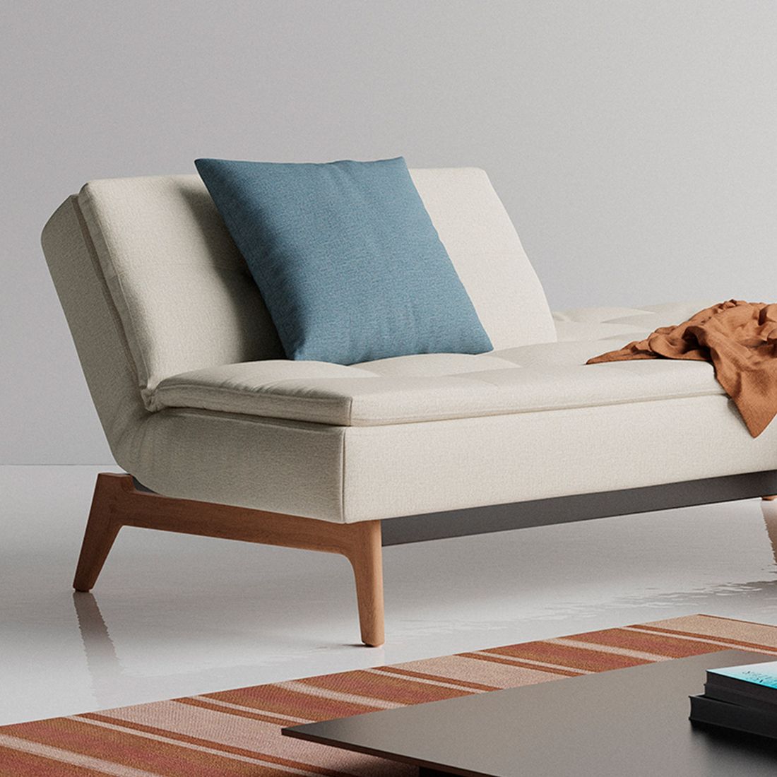 Schlafsofa Norland Webstoff
