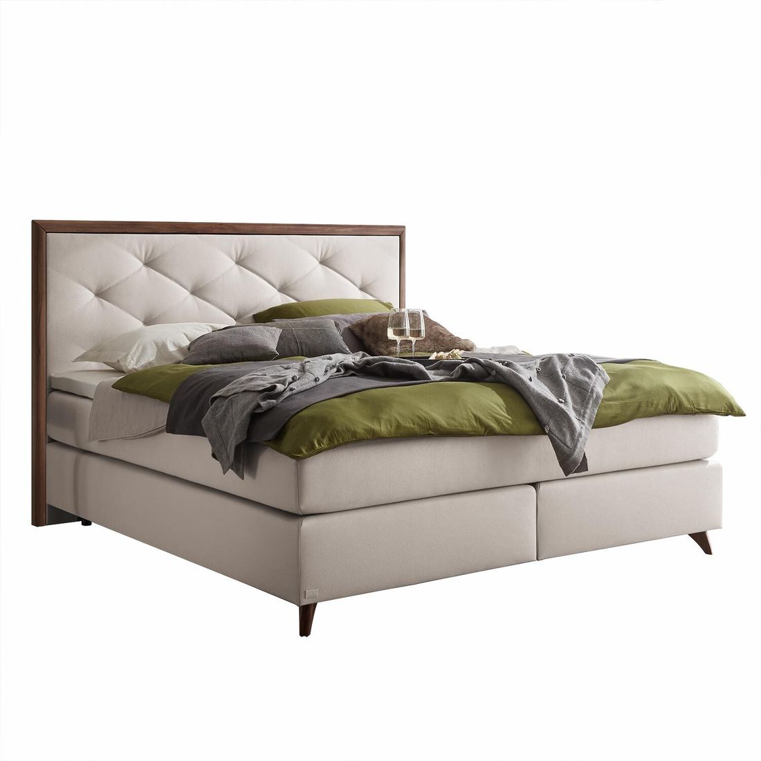 Boxspringbett Snella Kunstleder